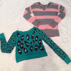 Justice and Poof Girl sweater